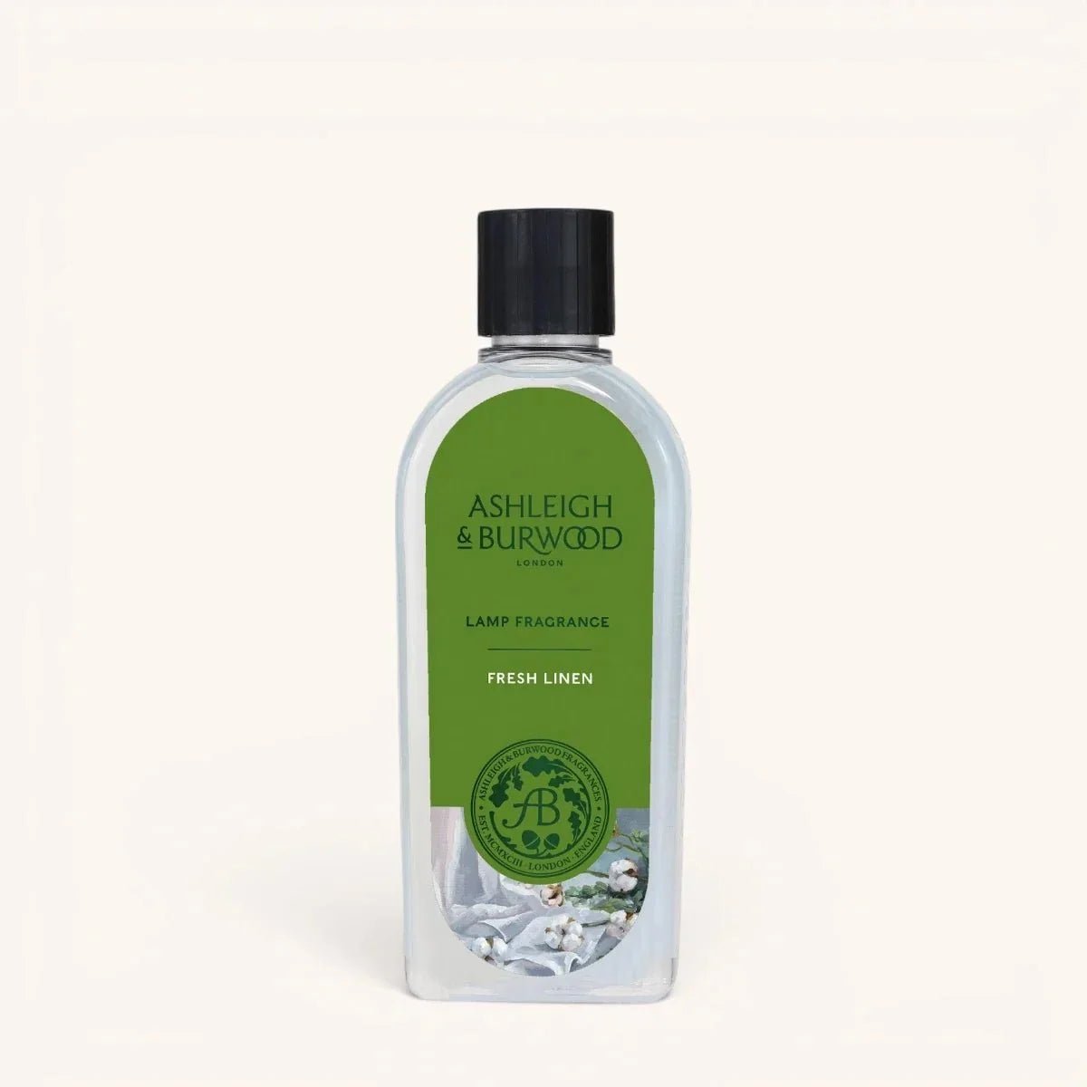 Ashleigh & Burwood Fresh Linen Fragrance Lamp Oil (500ml) - CleanTheAir.co.uk