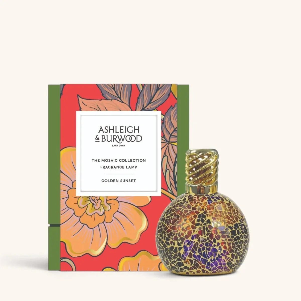 Ashleigh & Burwood Golden Sunset Small Fragrance Lamp - CleanTheAir.co.uk
