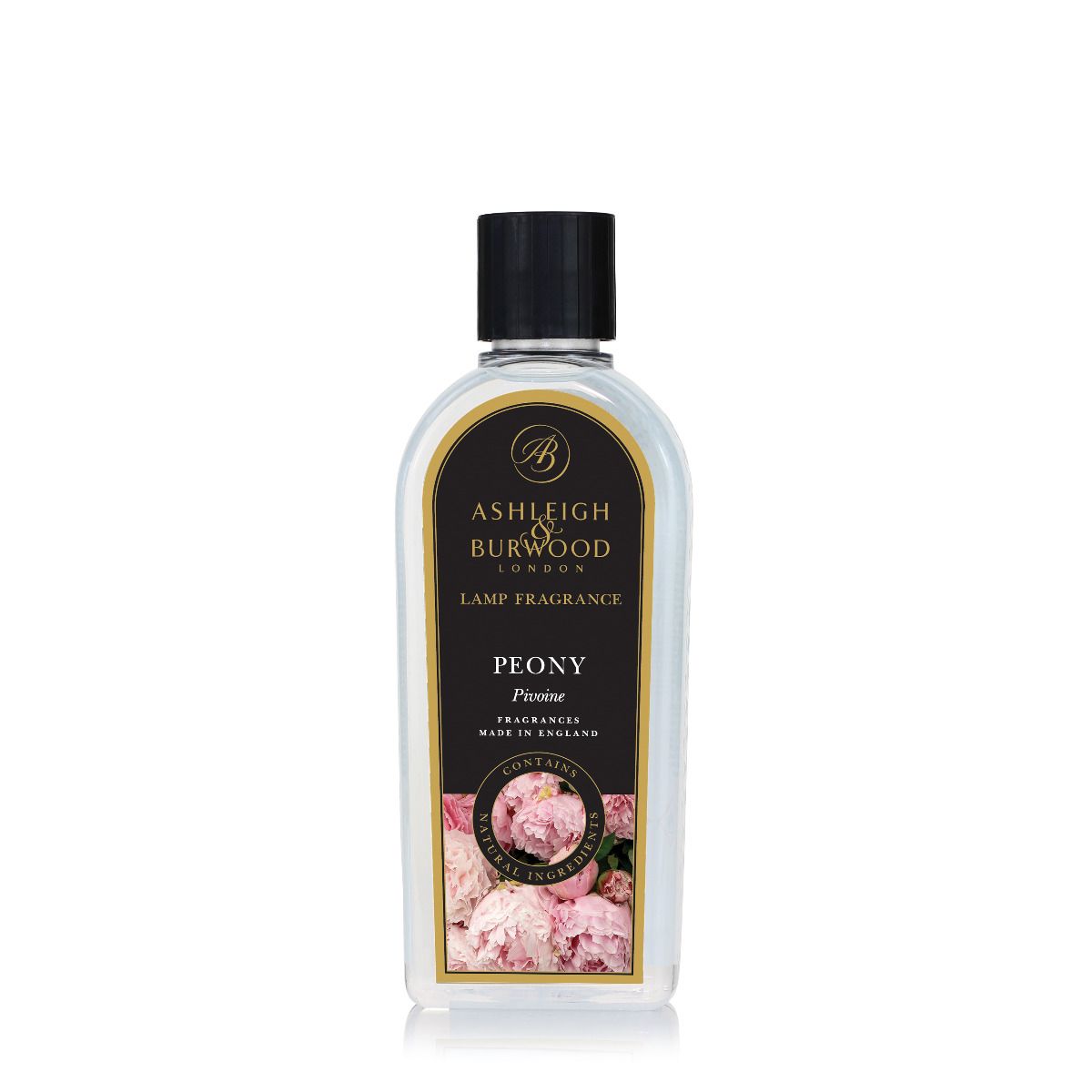 Ashleigh & Burwood Peony Fragrance Lamp Oil (500ml) - Ashleigh & Burwood Fragrance Lamps from thetraditionalgiftshop.com