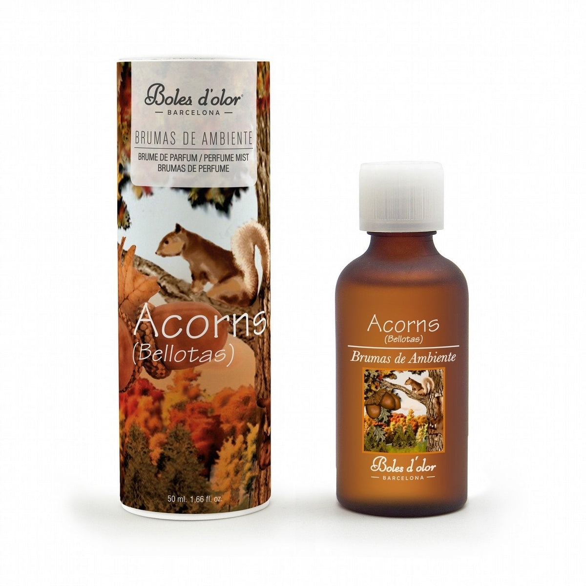Boles d'olor Acorns (Bellotas) Brumas de Ambiente Essence (50ml) - CleanTheAir.co.uk