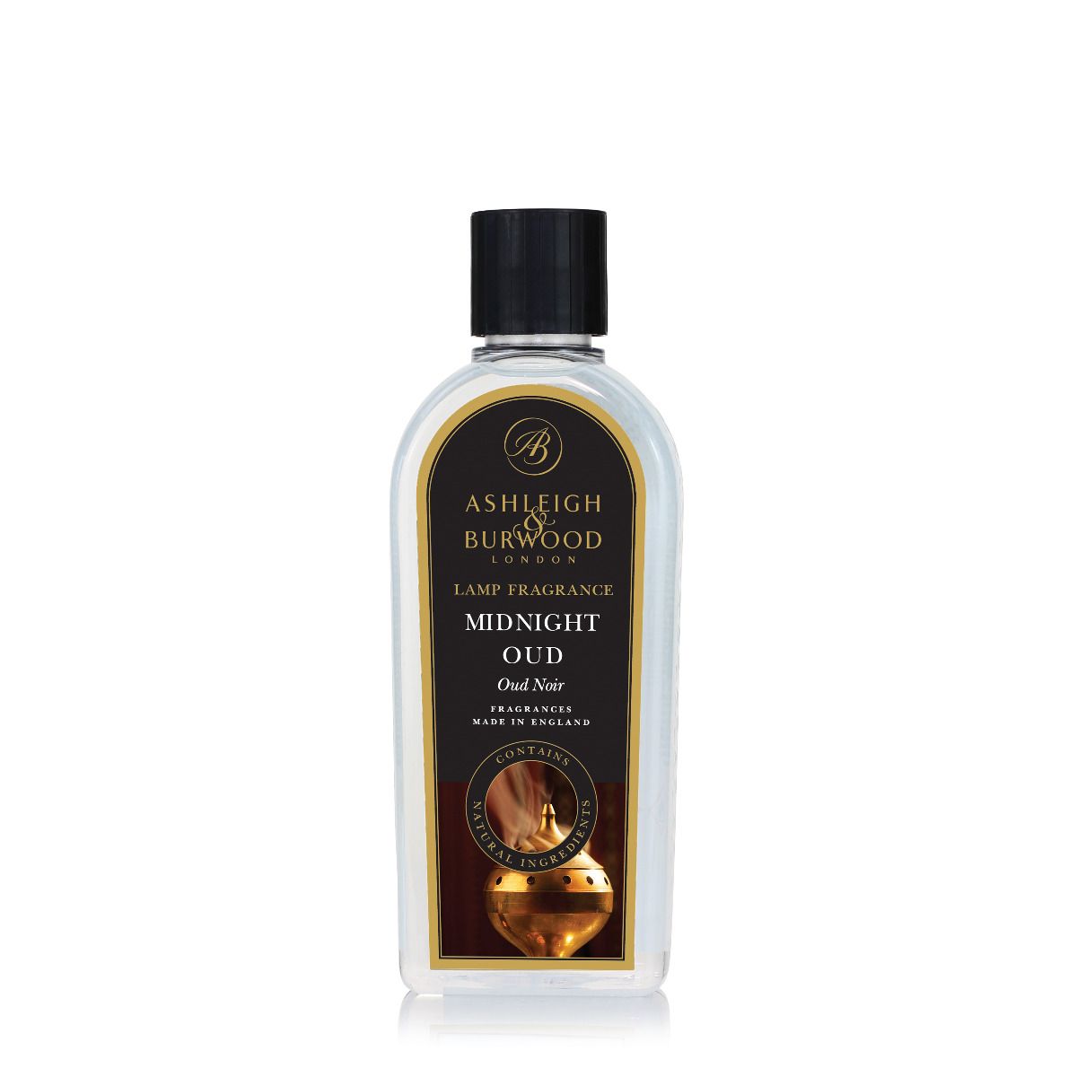 Ashleigh & Burwood Midnight Oud (Oud Night Tea) Fragrance Lamp Oil (500ml) - CleanTheAir.co.uk