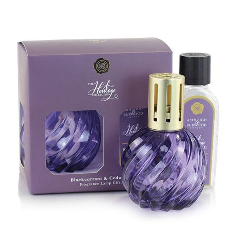 Purple sales oil lamp