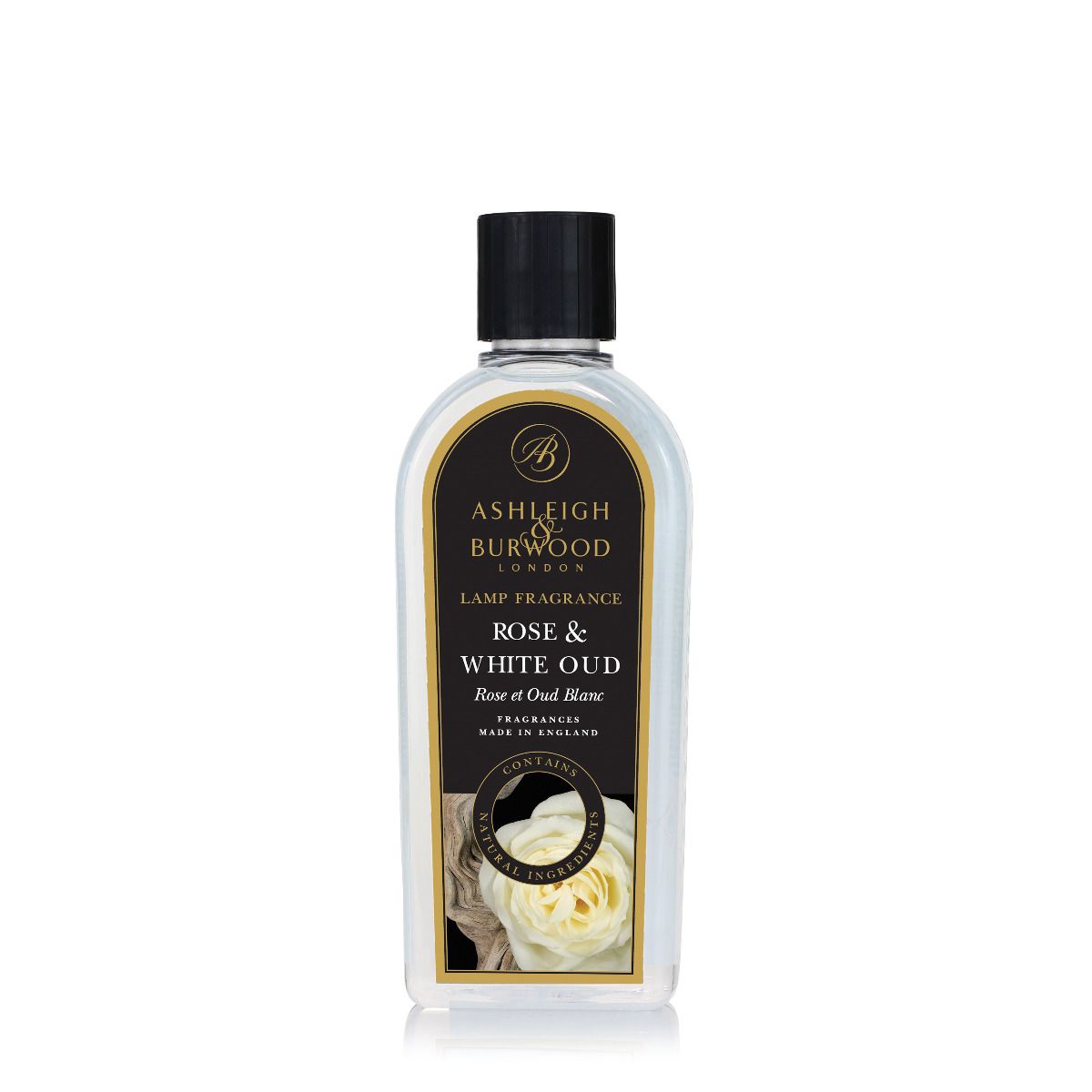 Ashleigh & Burwood Rose & White Oud Fragrance Lamp Oil (500ml) - CleanTheAir.co.uk