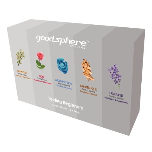 Goodsphere Feeling Essence Sample Pack (5 x 30ml) - CleanTheAir.co.uk