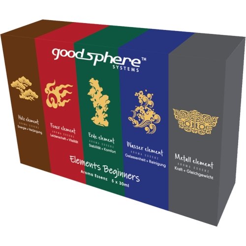 Goodsphere Five Elements Essence Sample Pack (5 x 30ml) - CleanTheAir.co.uk