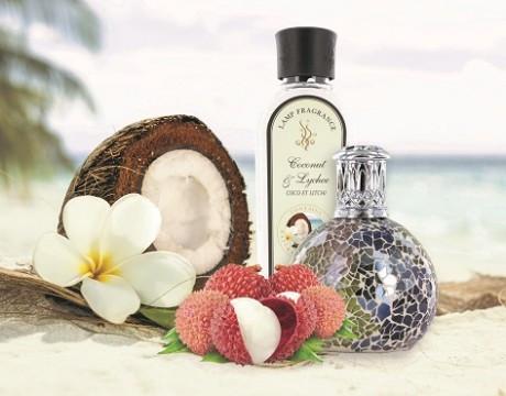 Coconut & Lychee Fragrance Lamp Oil - CleanTheAir.co.uk