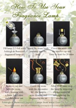 Download Our Handy How To Use Your Fragrance Lamp Guide - CleanTheAir.co.uk