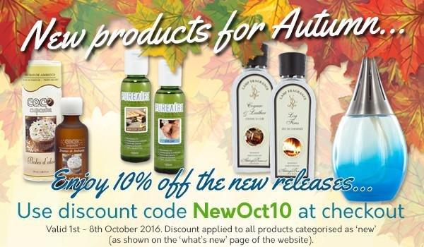 Save 10% on New Products for Autumn 2016! - CleanTheAir.co.uk
