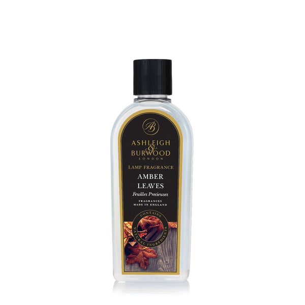 Ashleigh & Burwood Amber Leaves Fragrance Lamp Oil (500ml) - CleanTheAir.co.uk