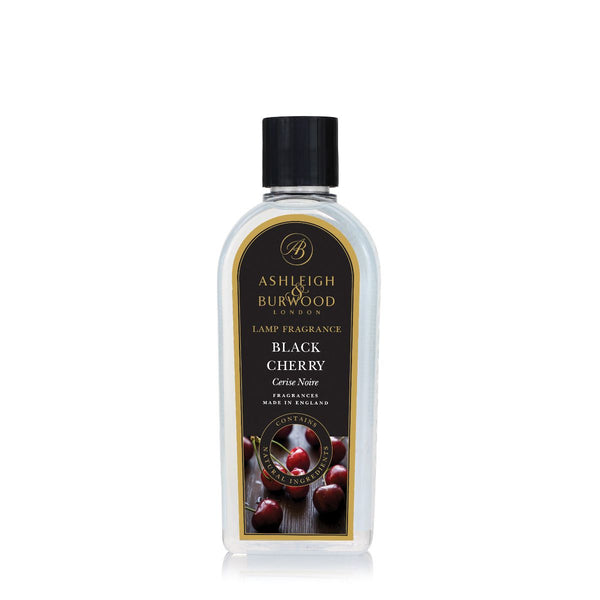 Ashleigh & Burwood Black Cherry Fragrance Lamp Oil (500ml) - CleanTheAir.co.uk