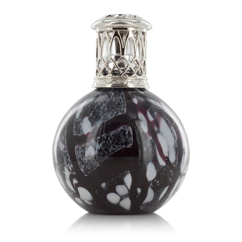 Ashleigh & Burwood Charcoal Snowball Small Glass Fragrance Lamp - CleanTheAir.co.uk