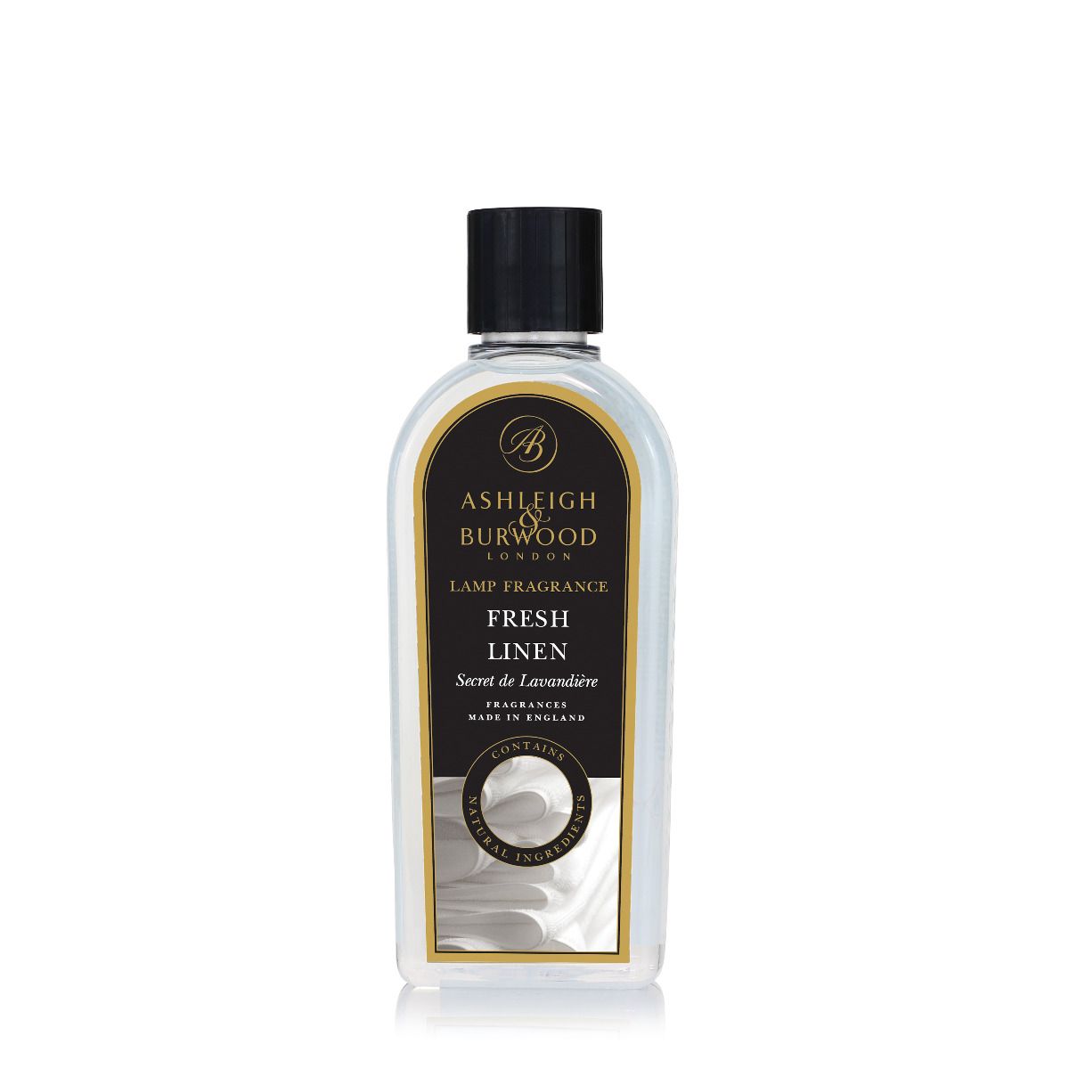 Ashleigh & Burwood Fresh Linen Fragrance Lamp Oil (500ml) - CleanTheAir.co.uk