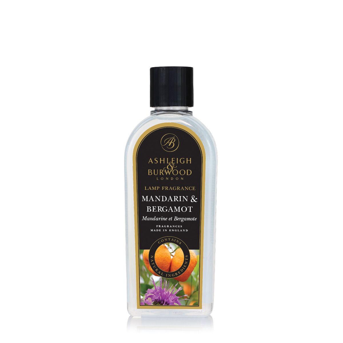 Ashleigh & Burwood Mandarin & Bergamot Fragrance Lamp Oil (500ml) - CleanTheAir.co.uk