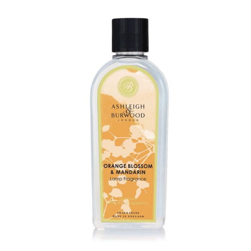 Ashleigh & Burwood Orange Blossom & Mandarin Fragrance Lamp Oil (500ml) - CleanTheAir.co.uk