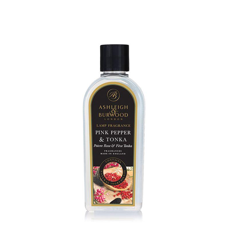Ashleigh & Burwood Pink Pepper & Tonka Fragrance Lamp Oil (500ml) - CleanTheAir.co.uk