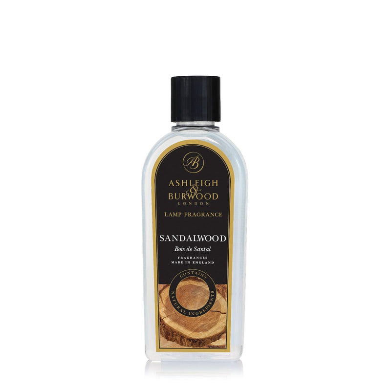 Ashleigh & Burwood Sandalwood Fragrance Lamp Oil (500ml) - CleanTheAir.co.uk