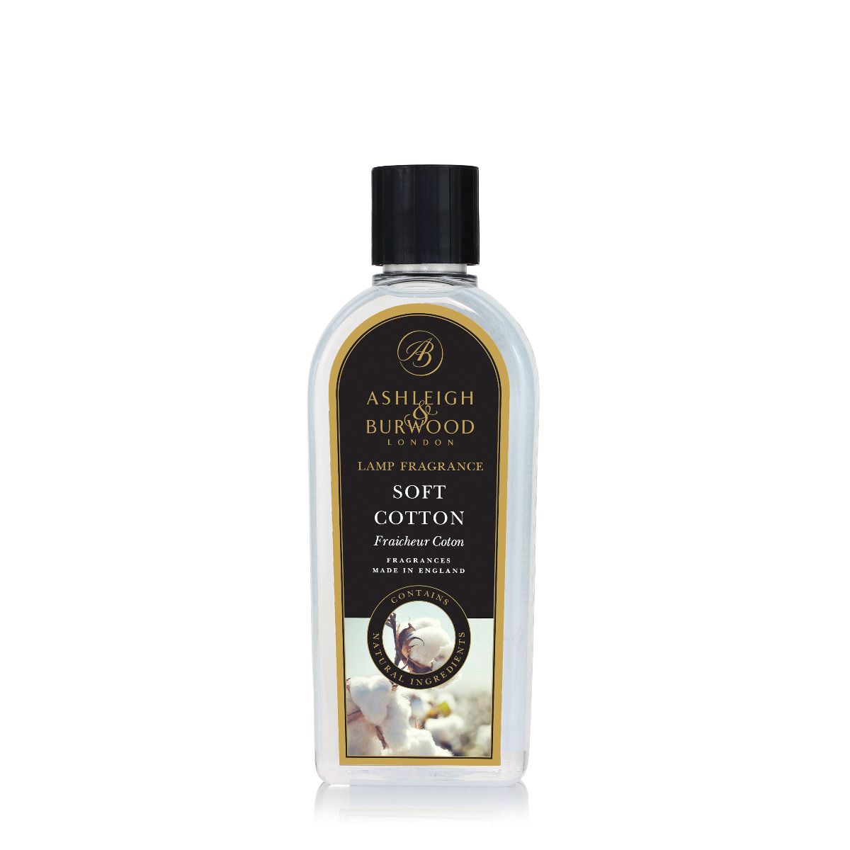 Ashleigh & Burwood Soft Cotton Fragrance Lamp Oil (500ml) - CleanTheAir.co.uk