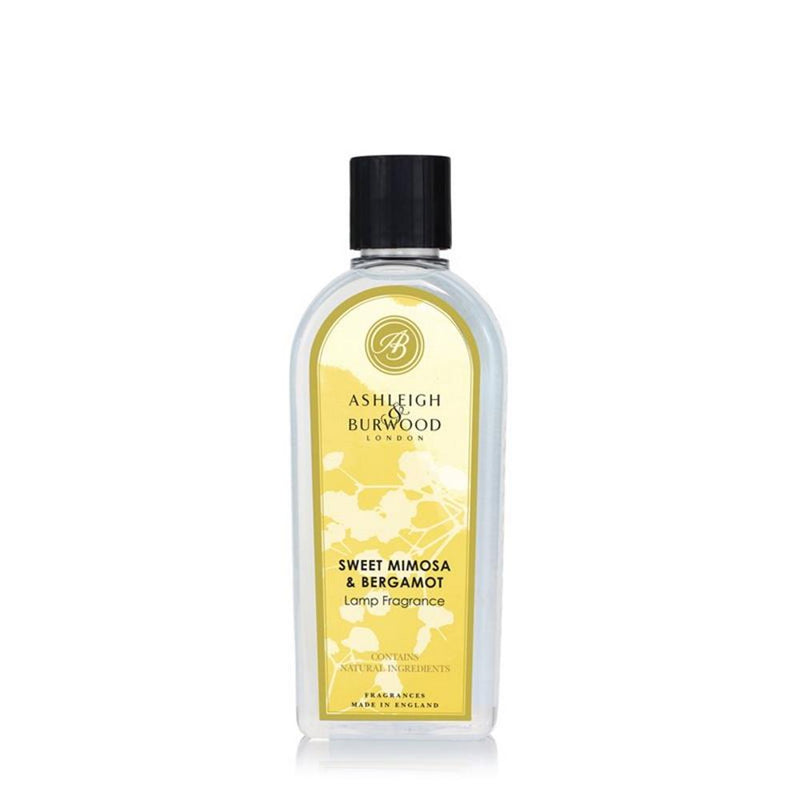 Ashleigh & Burwood Sweet Mimosa & Bergamot Fragrance Lamp Oil (500ml) - CleanTheAir.co.uk