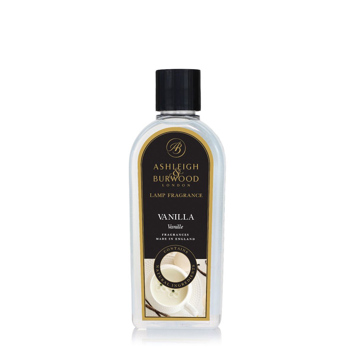 Ashleigh & Burwood Vanilla Fragrance Lamp Oil (500ml) - CleanTheAir.co.uk