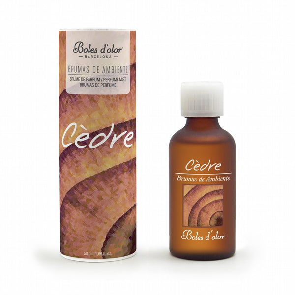 Boles d'olor Cedar (Cedre) Brumas de Ambiente Essence (50ml) - CleanTheAir.co.uk