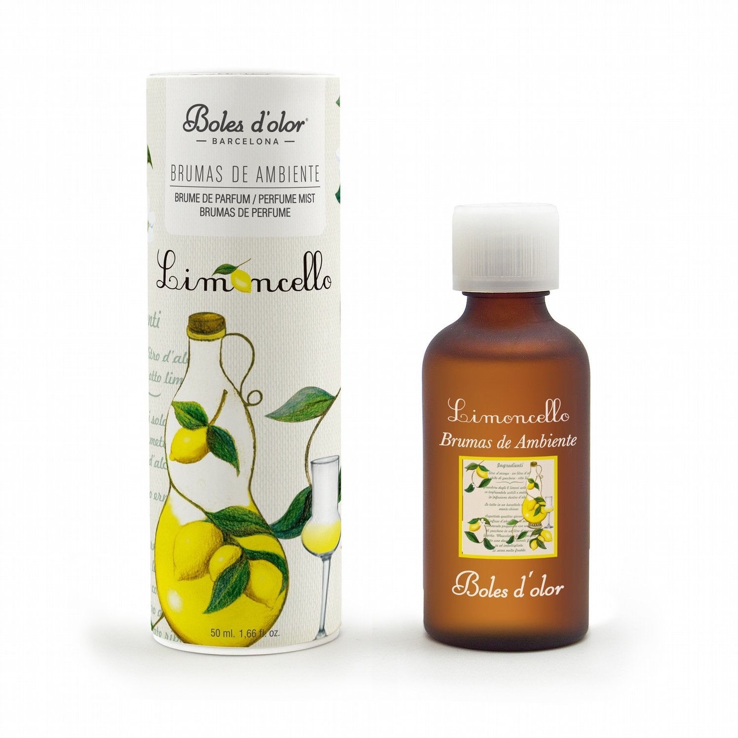 Boles d'olor Limoncello Brumas de Ambiente Essence (50ml) - CleanTheAir.co.uk