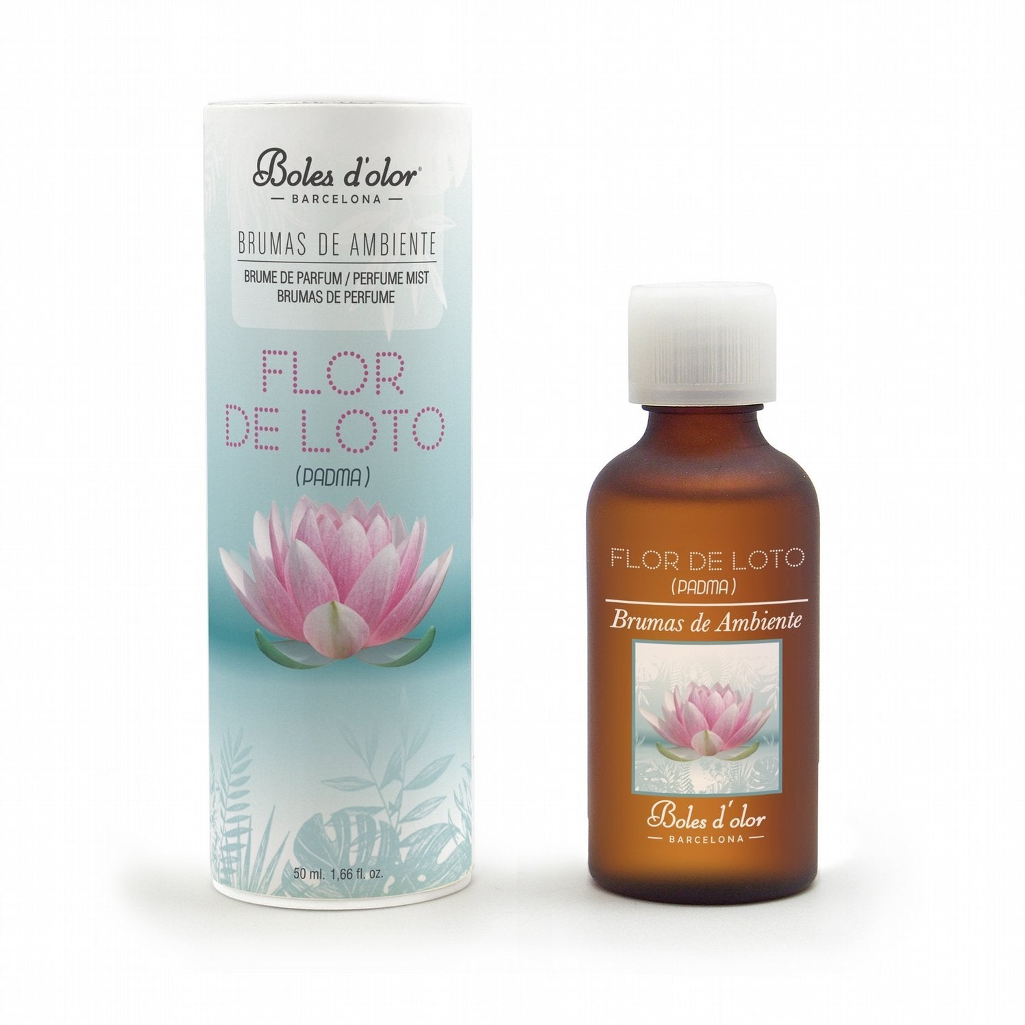 Boles d'olor Lotus Flower (Flor de Loto) Brumas de Ambiente Essence (50ml) - CleanTheAir.co.uk