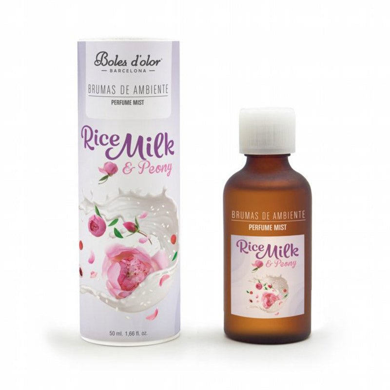 Boles d'olor Rice Milk & Peony Brumas de Ambiente Essence (50ml) - CleanTheAir.co.uk