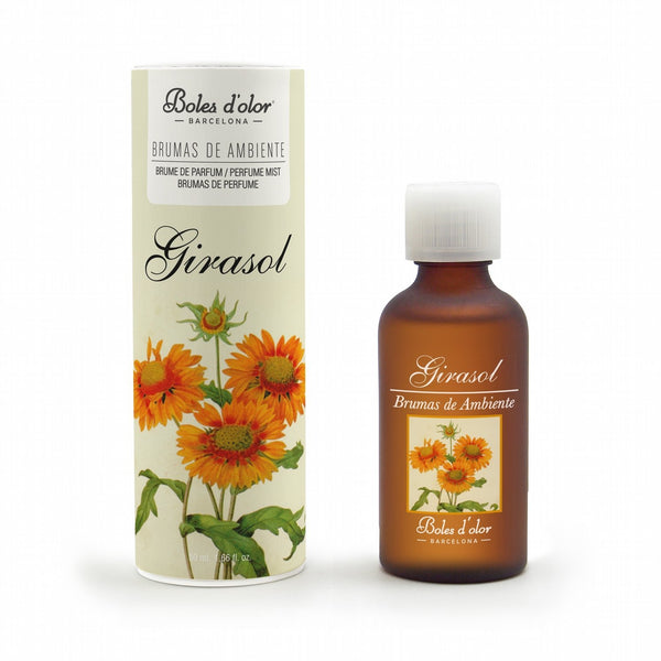 Boles d'olor Sunflower (Girasol) Brumas de Ambiente Essence (50ml) - CleanTheAir.co.uk