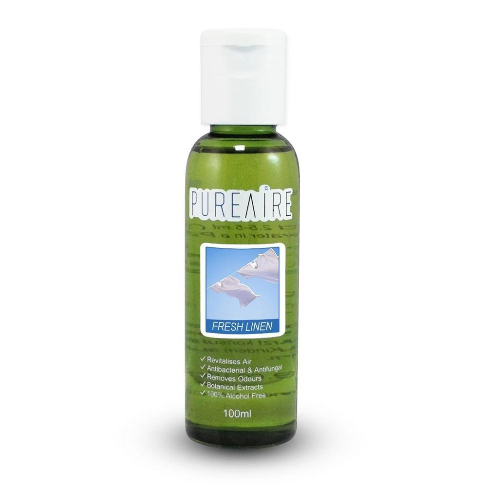 PureAire Fresh Linen Essence (100ml) - CleanTheAir.co.uk