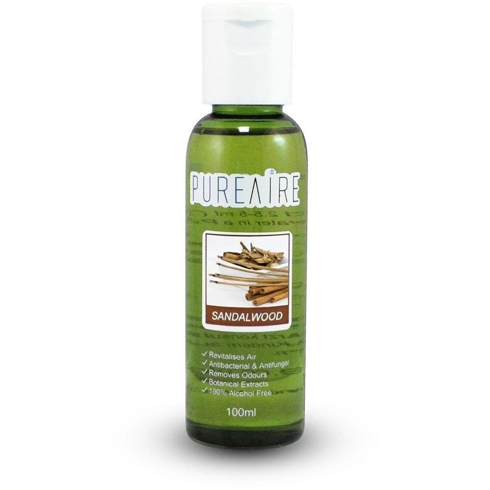 PureAire Sandalwood Essence (100ml) - CleanTheAir.co.uk